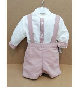 Camisa m/larga con maquilaje+pantalón corto