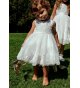 Vestido tul con guipur