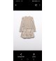 Conjunto de falda y blusa m/l plisada tornasol