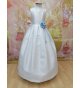 Vestido COMUNIÓN Mikado seda tablas