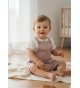 Peto bebé rosa empolvado+camisa
