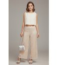 Conjunto pantalón largo lentejuelas+top seda