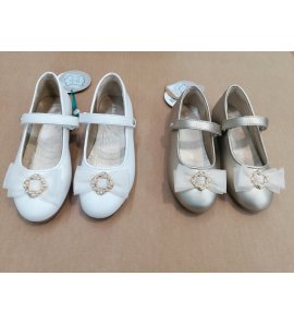 MERCEDITAS piel con lazo organza
