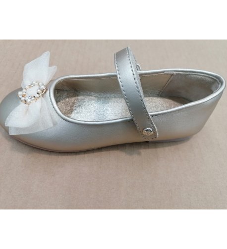 MERCEDITAS piel con lazo organza