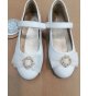 MERCEDITAS piel con lazo organza