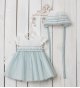 Vestido bebé plumetti+braguita