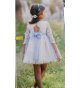 Vestido romántico m/f bordado