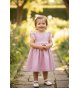 Vestido LINO jade con alerones
