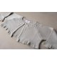 Chaqueta lurex m.franc plata